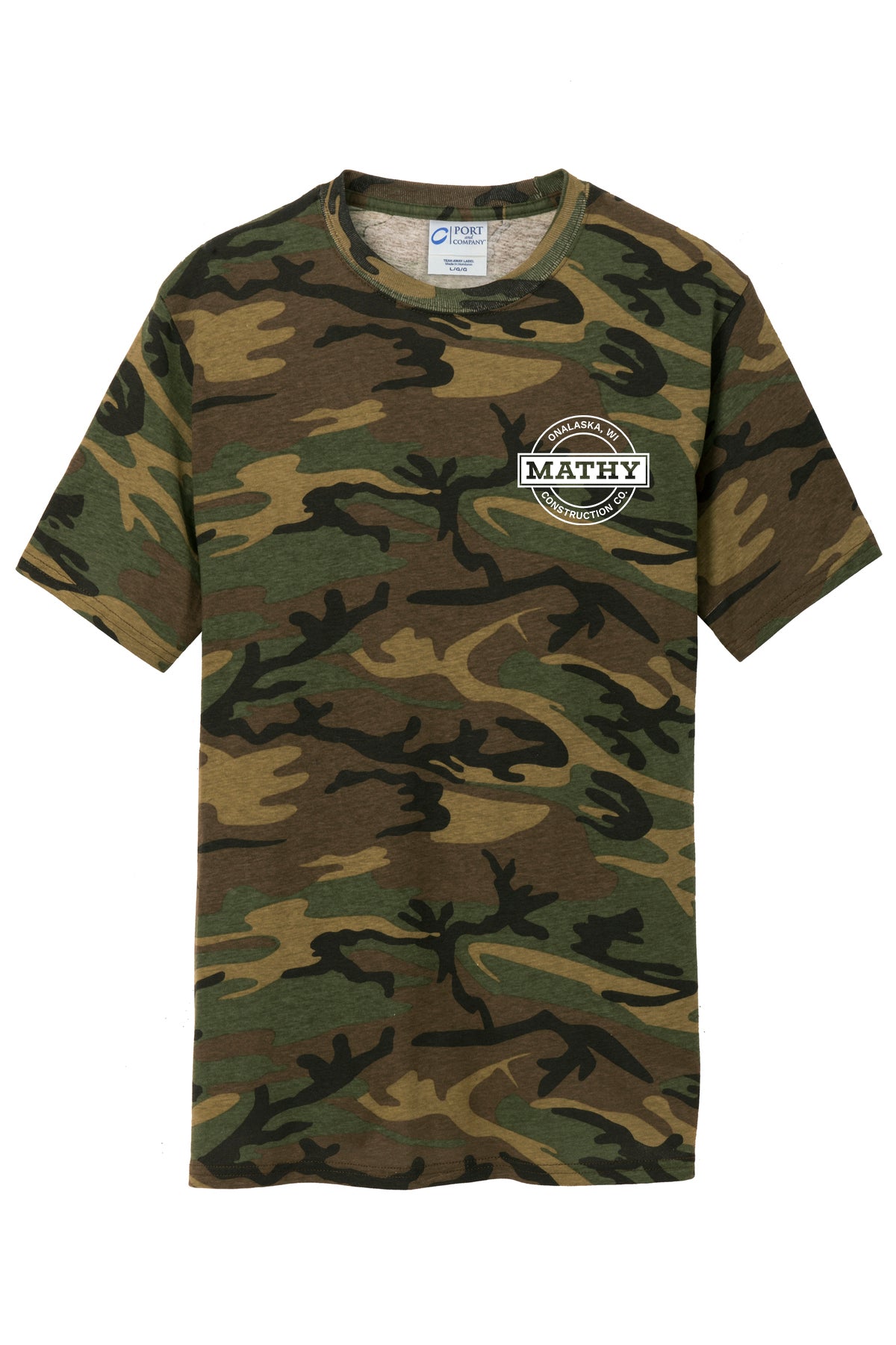 Mathy Construction Limited Edition Camo Tshirt (PC54C) (JS66D-LC-W)
