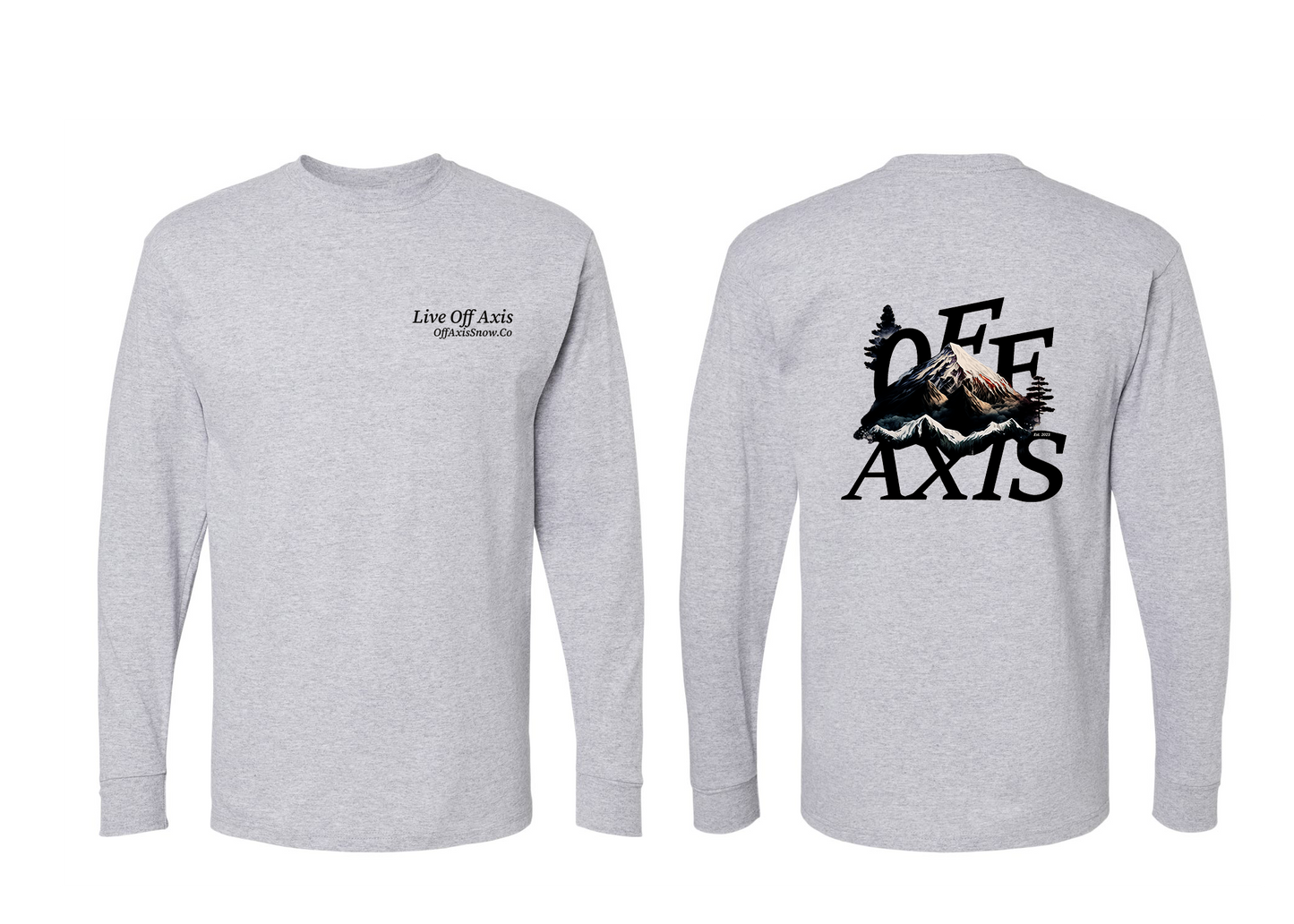 OffAxisSnow.co Long Sleeve Tee