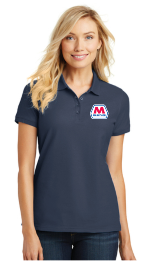 Marathon Dealer Ladies Classic Pique Polo