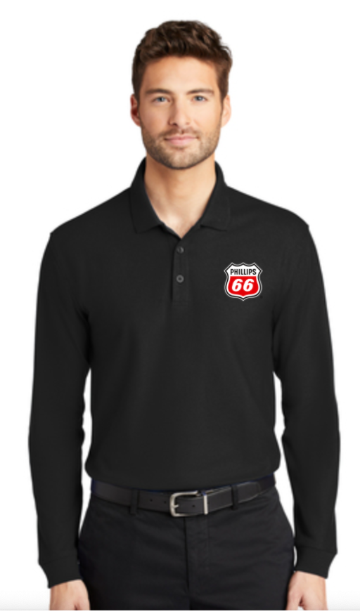 Phillips Dealer Classic Pique Long Sleeve Polo