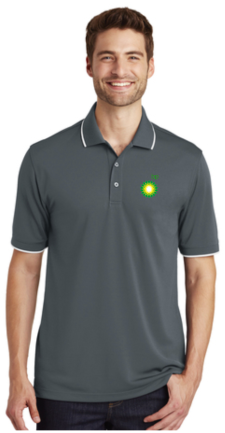 BP Dealer Color Tipped Polo (K111) (HO03E-LC-GGYW)