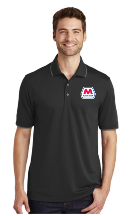 Marathon Dealer Color Tipped Polo