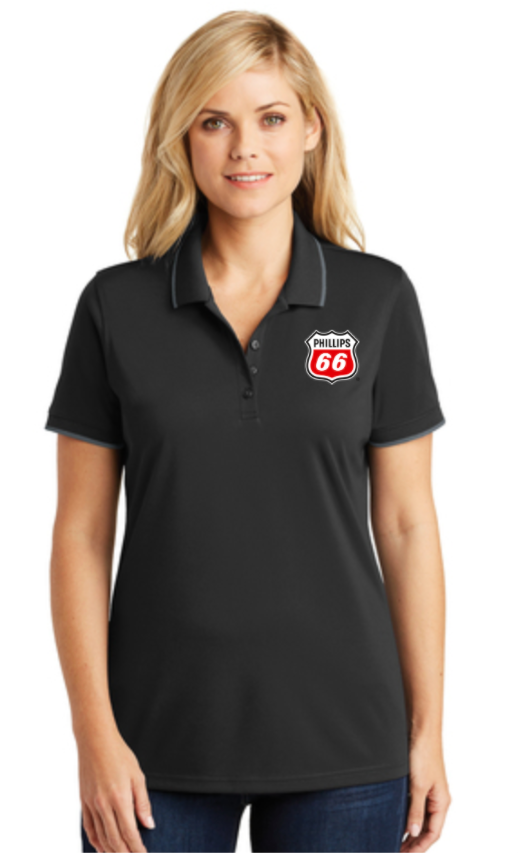 Phillips Dealer Ladies Color Tipped Polo