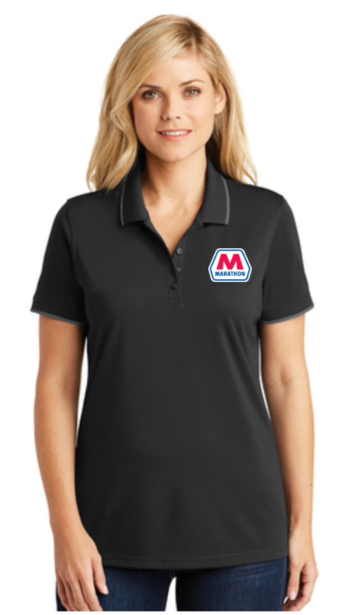 Marathon Dealer Ladies Color Tipped Polo
