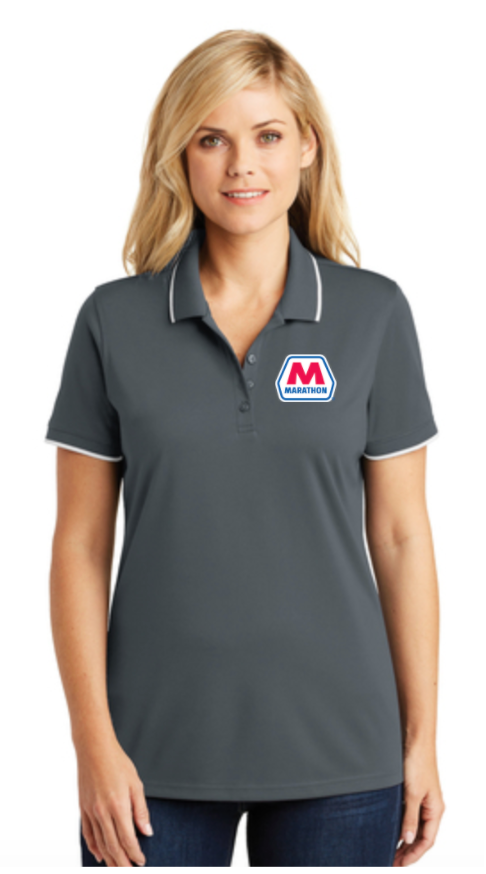 Marathon Dealer Ladies Color Tipped Polo