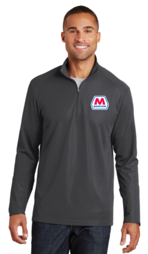 Marathon Dealer Pinpoint Mesh Quarter Zip