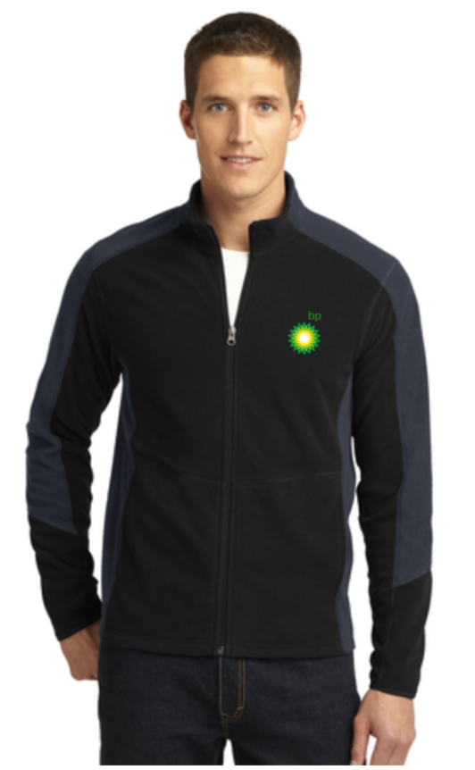 Silver Management Services BP Dealer Colorblock Microfleece Jacket