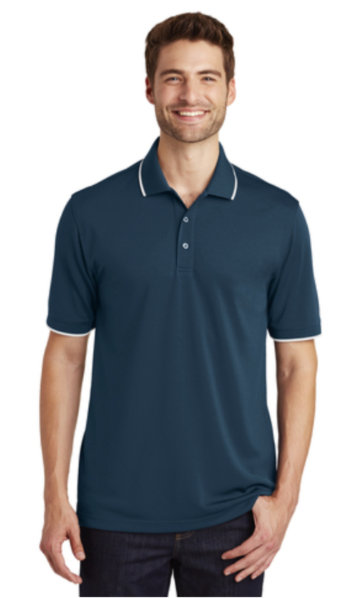 Dealer Color Tipped Polo