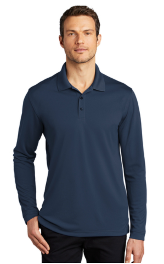Dealer Dry Zone Long Sleeve Polo