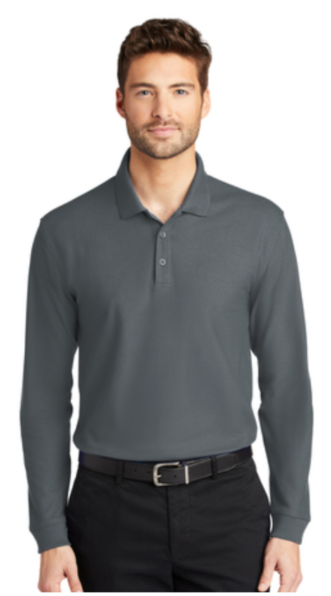 Dealer Classic Pique Long Sleeve Polo