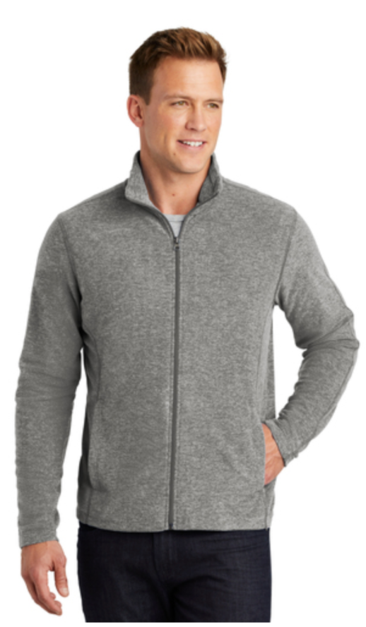 Dealer Heather Microfleece Full-Zip Jacket