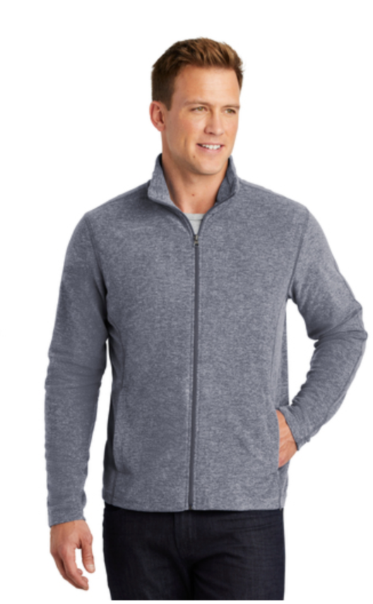 Dealer Heather Microfleece Full-Zip Jacket