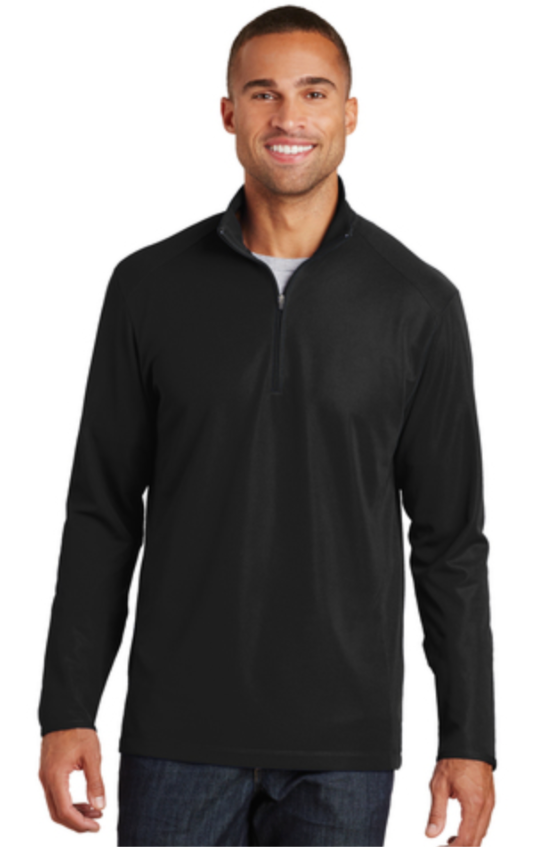 Dealer Pinpont Mesh Quarter Zip