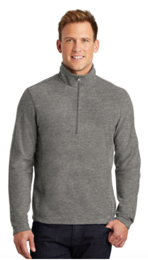 Dealer Heather Microfleece Quarter Zip Pullover