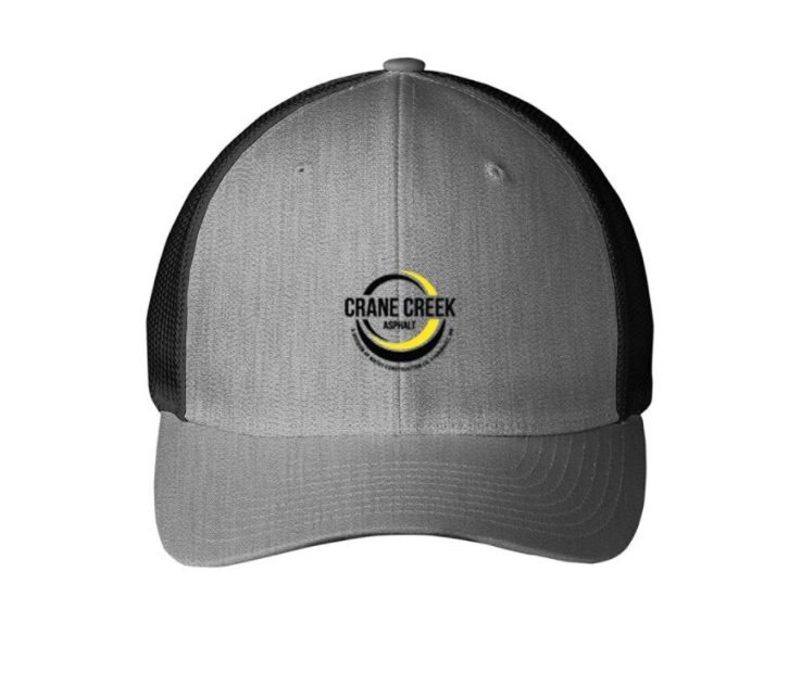 Crane Creek Asphalt Flexfit Mesh Back Cap