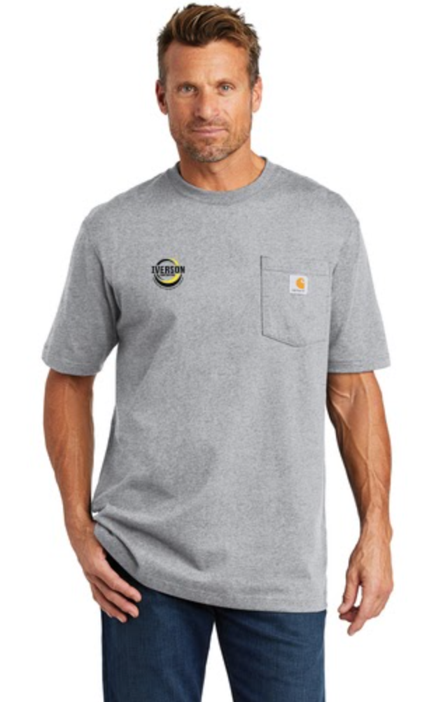 Iverson Construction Carhartt ® Workwear Pocket Short Sleeve