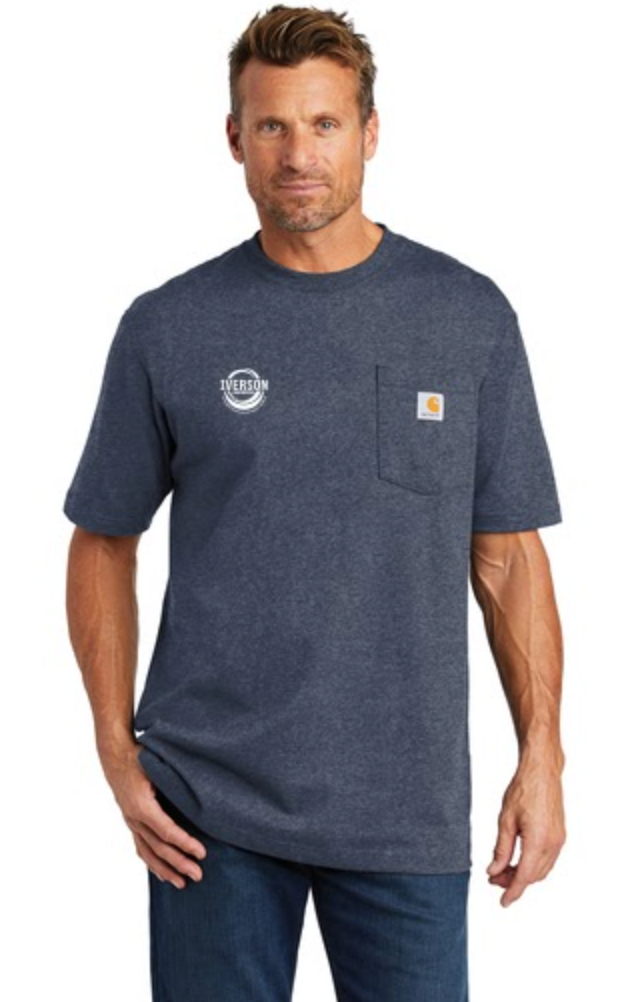 Iverson Construction Carhartt ® Workwear Pocket Short Sleeve