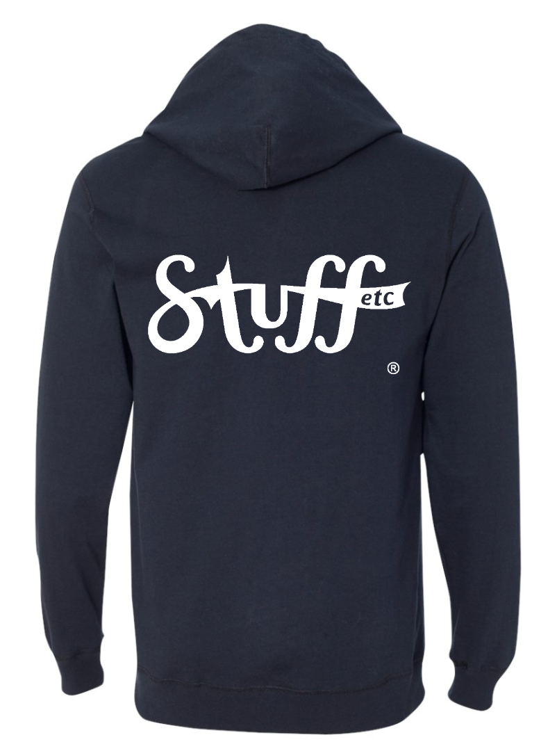 Stuff etc. Full Zipped Hooded Tshirt