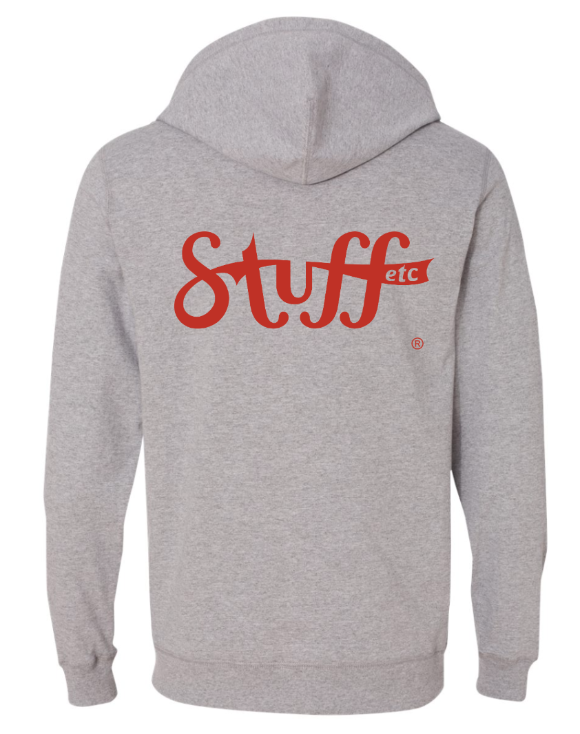 Stuff etc. Full Zipped Hooded Tshirt