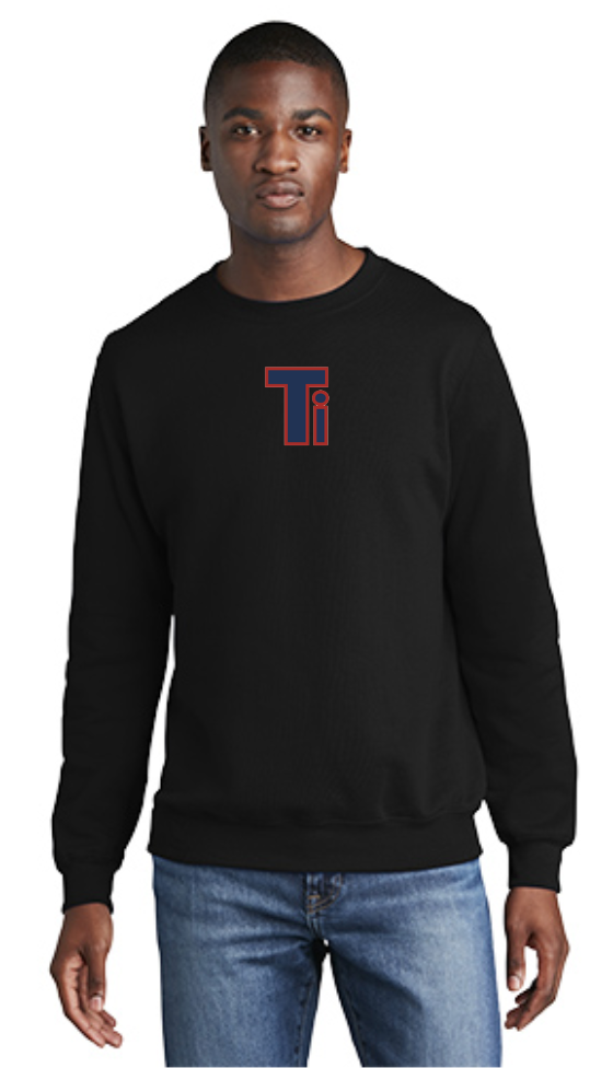 Team Iowa Port & Company® Core Fleece Crewneck Sweatshirt