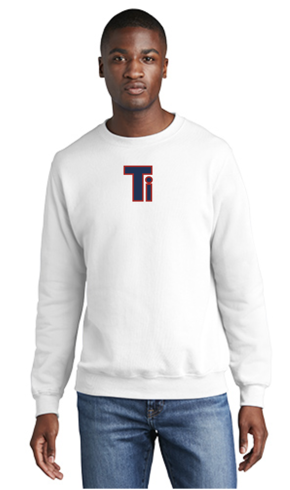 Team Iowa Port & Company® Core Fleece Crewneck Sweatshirt