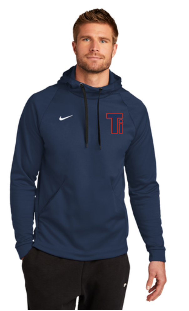 Team Iowa Nike Therma-FIT Pullover Fleece Hoodie