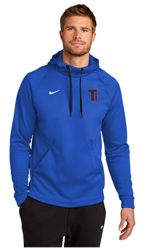 Team Iowa Nike Therma-FIT Pullover Fleece Hoodie