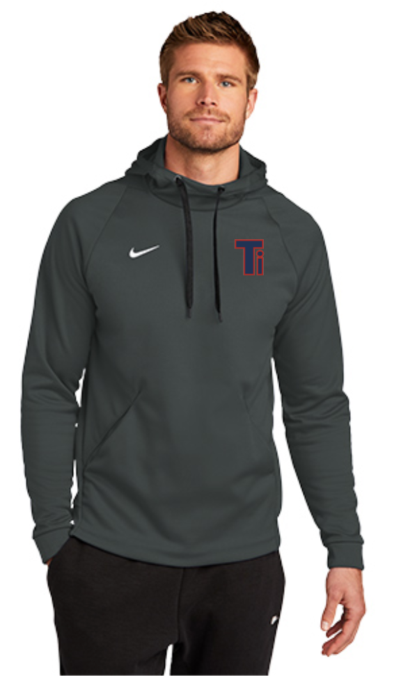 Team Iowa Nike Therma-FIT Pullover Fleece Hoodie