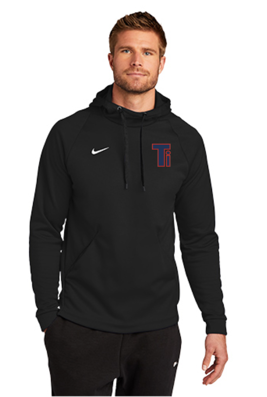 Team Iowa Nike Therma-FIT Pullover Fleece Hoodie