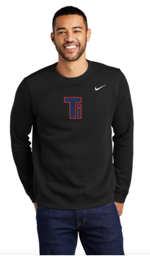 Team Iowa Nike Club Fleece Crew