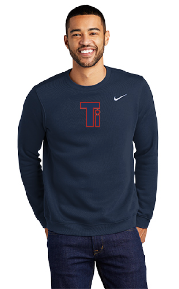 Team Iowa Nike Club Fleece Crew
