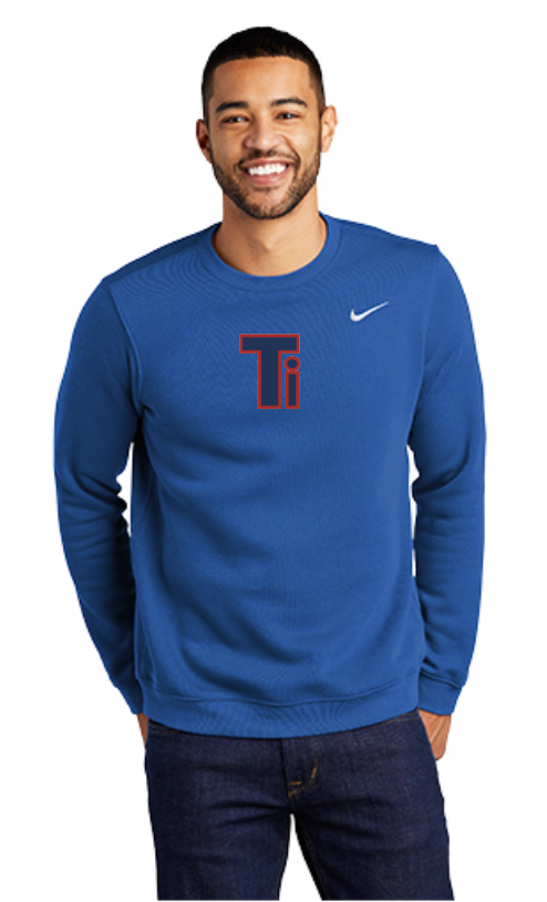 Team Iowa Nike Club Fleece Crew