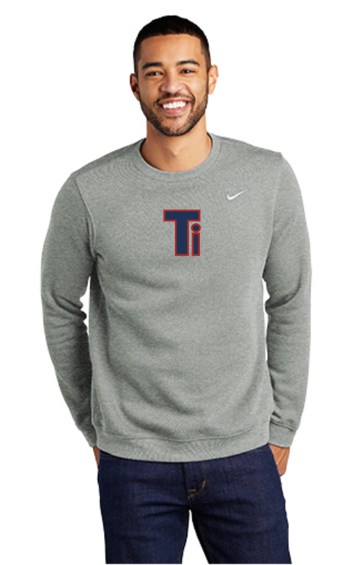 Team Iowa Nike Club Fleece Crew