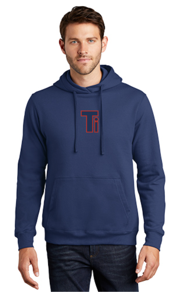 Team Iowa Port & Company® Fan Favorite™ Fleece Pullover Hooded Sweatshirt