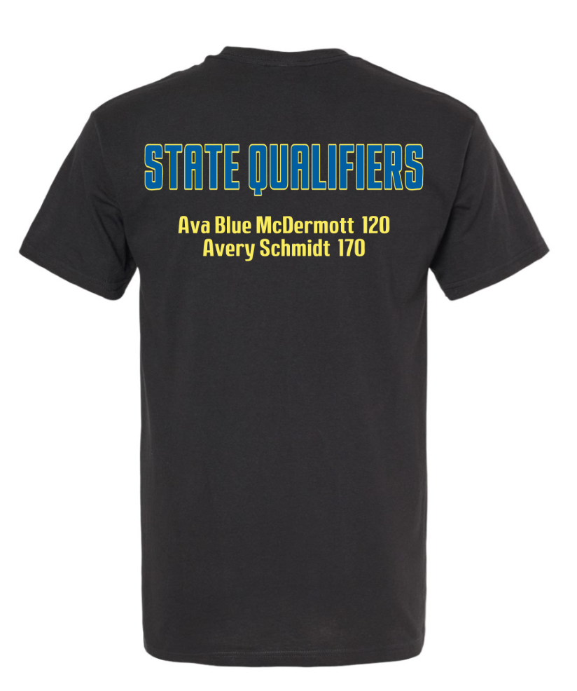 Girls State Wrestling Short Sleeve