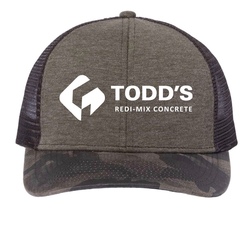 Todd's Redi-Mix Limited Edition Camo Trucker Cap