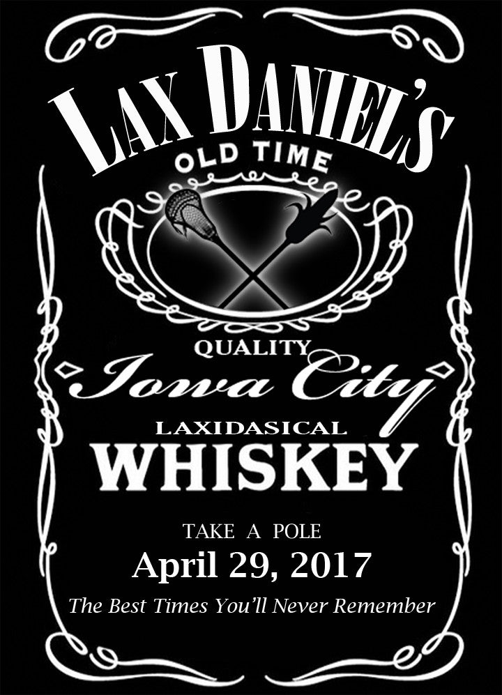 Iowa City LAX Bar Crawl 2017 Pinnie
