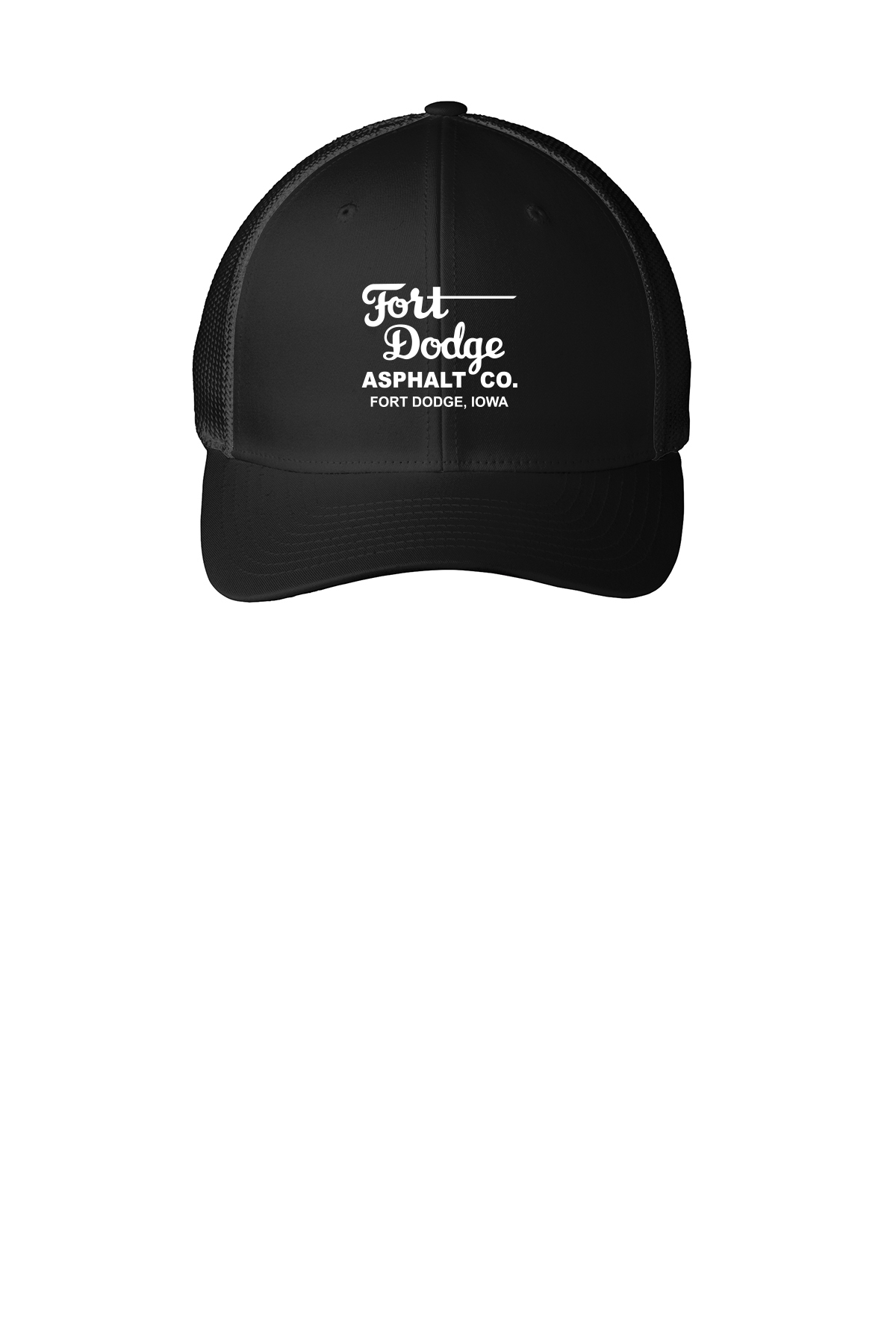 Fort Dodge Asphalt Flexfit Mesh Back Cap