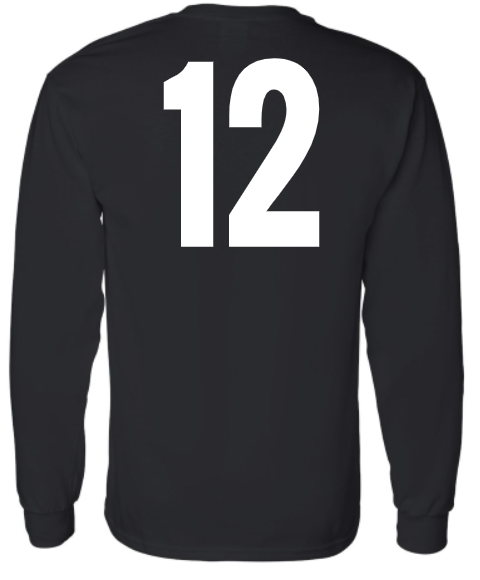 DRBA Custom Number Added Black Slugger