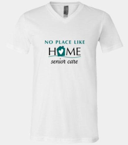 No Place Like Home V Neck (full front)