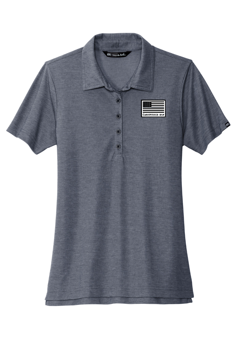 TravisMathew Ladies Oceanside Heather Polo