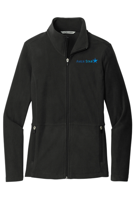 Black Port Authority® Ladies Accord Microfleece Jacket