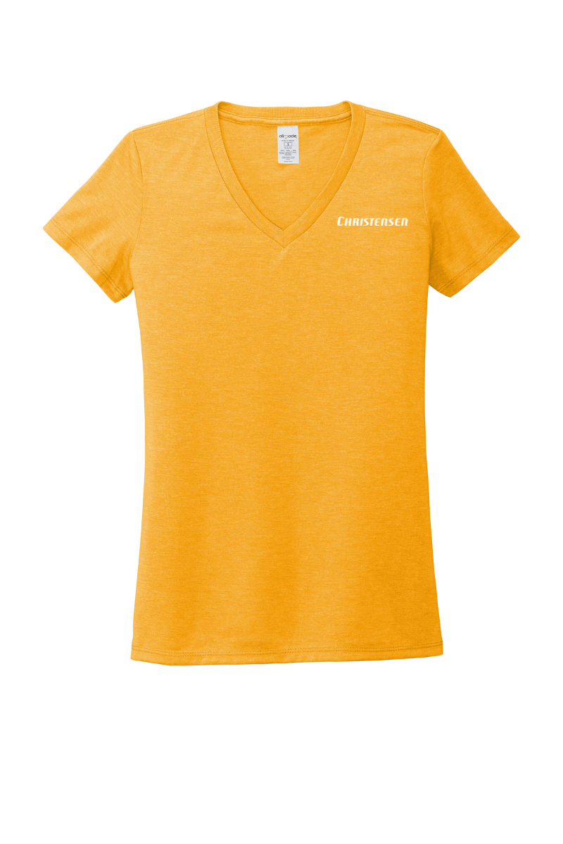 Allmade® Women’s Tri-Blend V-Neck Tee