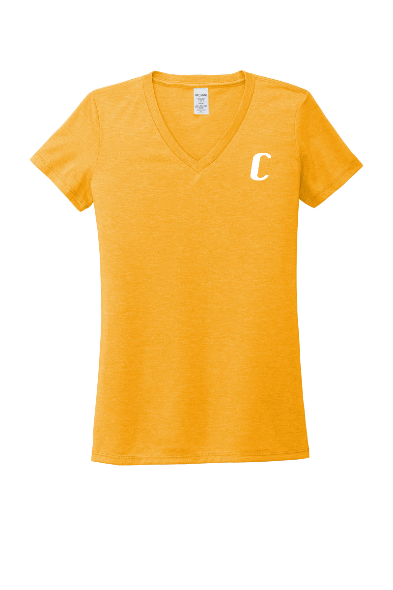 Allmade® Women’s Tri-Blend V-Neck Tee