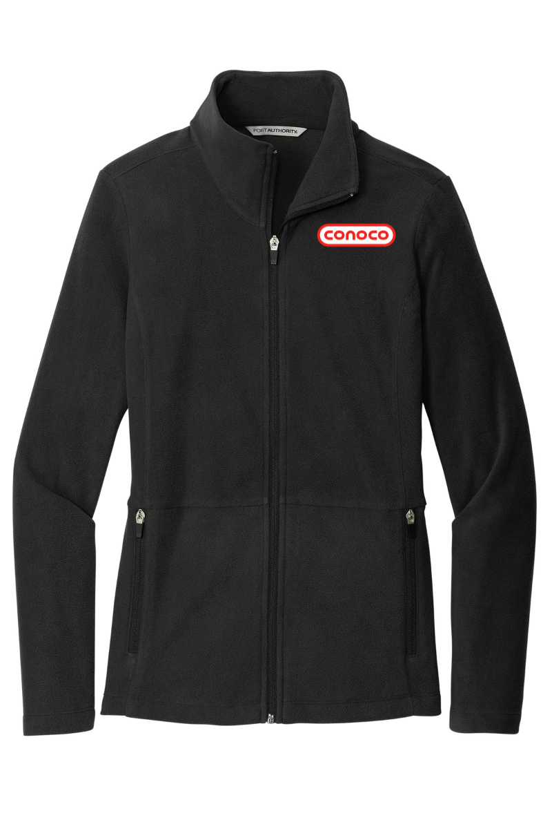 Black Port Authority® Ladies Accord Microfleece Jacket