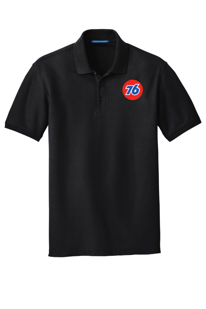 Black Port Authority® Core Classic Pique Polo