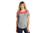 Marathon Sport-Tek ® Ladies PosiCharge ® Tri-Blend Wicking Fan Tee