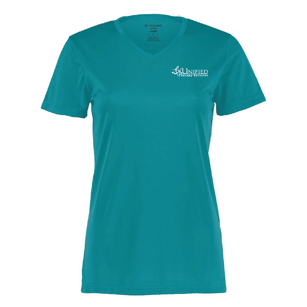 Unified Therapy Holloway Dri-Fit Ladies Tee Chest Logo