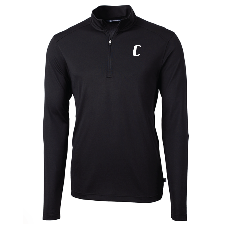 Cutter & Buck Virtue Eco Pique Recycled Quarter Zip Mens Pullover