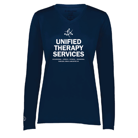 Unified Therapy Holloway Dri-Fit Long Sleeved Ladies Full Logo